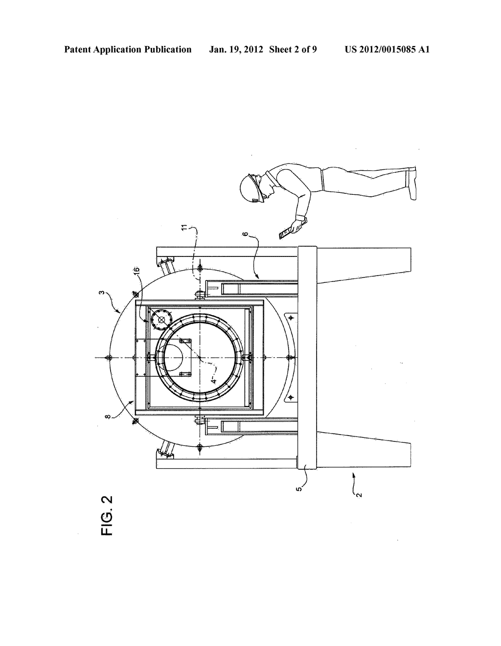 METHOD AND MACHINE FOR CONTINUOUS COATING OF CORES OF PRODUCTS, IN     PARTICULAR, CONFECTIONARY PRODUCTS - diagram, schematic, and image 03