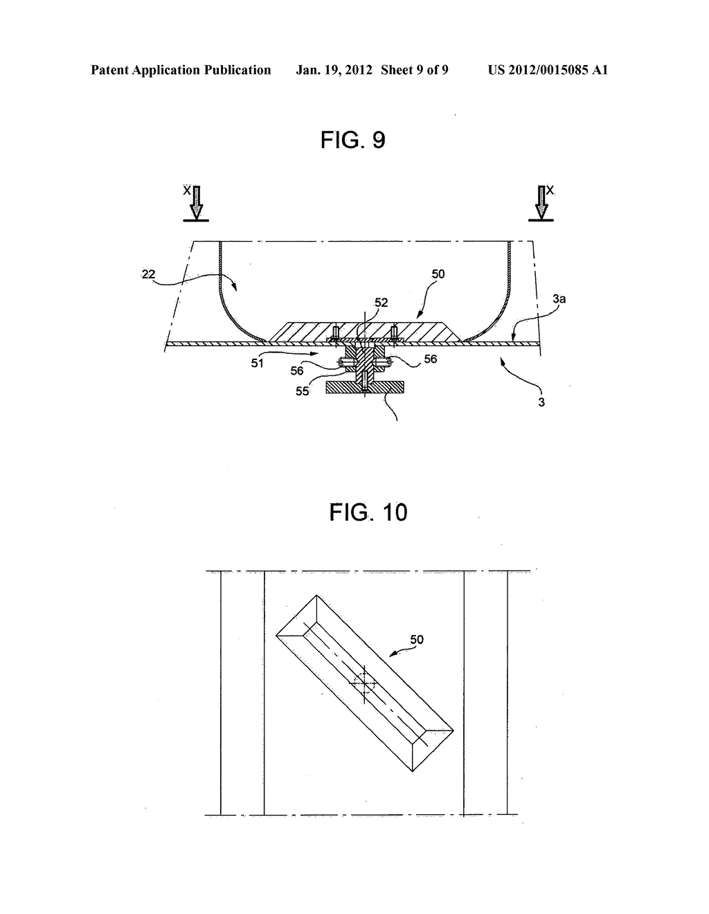 METHOD AND MACHINE FOR CONTINUOUS COATING OF CORES OF PRODUCTS, IN     PARTICULAR, CONFECTIONARY PRODUCTS - diagram, schematic, and image 10