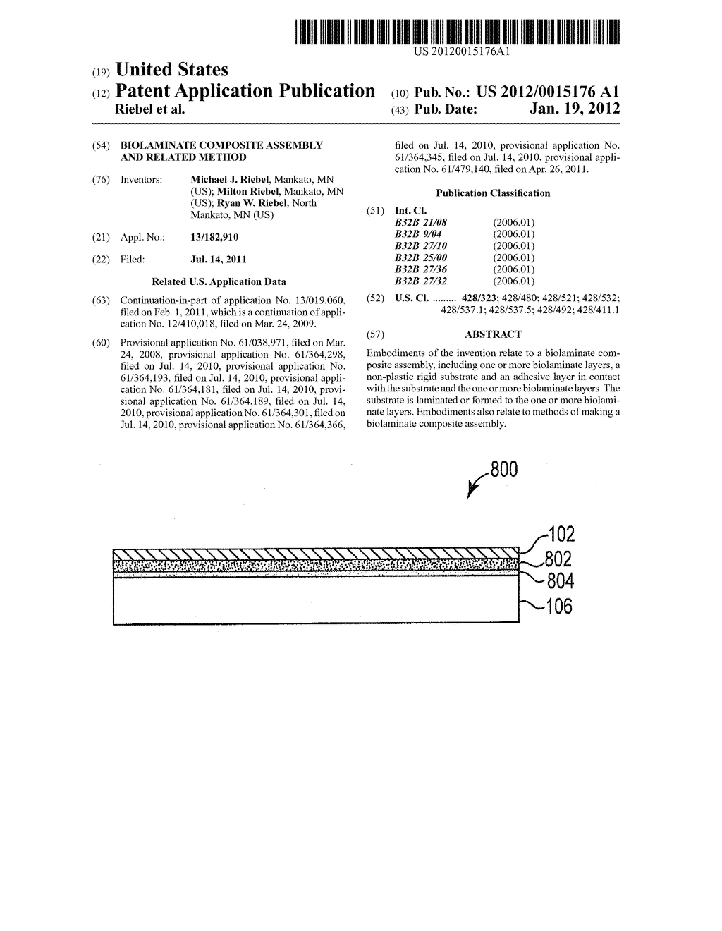 BIOLAMINATE COMPOSITE ASSEMBLY AND RELATED METHOD - diagram, schematic, and image 01