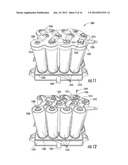 BATTERY MODULE HAVING ELECTROCHEMICAL CELLS WITH INTEGRALLY FORMED     TERMINALS diagram and image