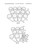 BATTERY MODULE HAVING ELECTROCHEMICAL CELLS WITH INTEGRALLY FORMED     TERMINALS diagram and image