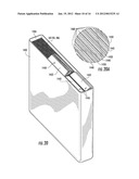 BATTERY MODULE HAVING ELECTROCHEMICAL CELLS WITH INTEGRALLY FORMED     TERMINALS diagram and image