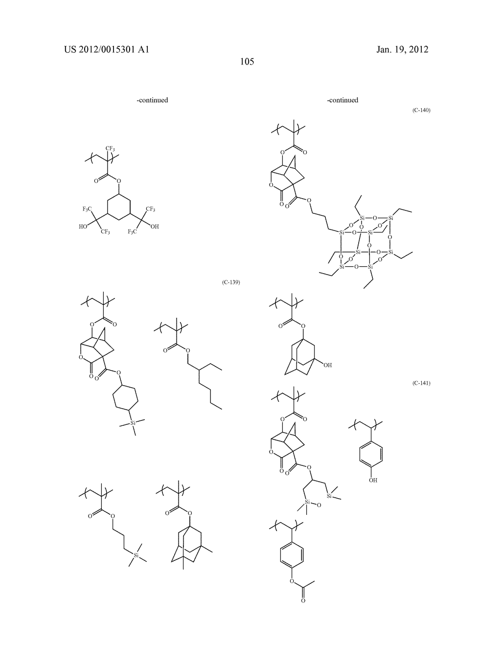 ACTINIC RAY-SENSITIVE OR RADIATION-SENSITIVE RESIN COMPOSITION AND RESIST     FILM AND PATTERN FORMING METHOD USING THE COMPOSITION - diagram, schematic, and image 106