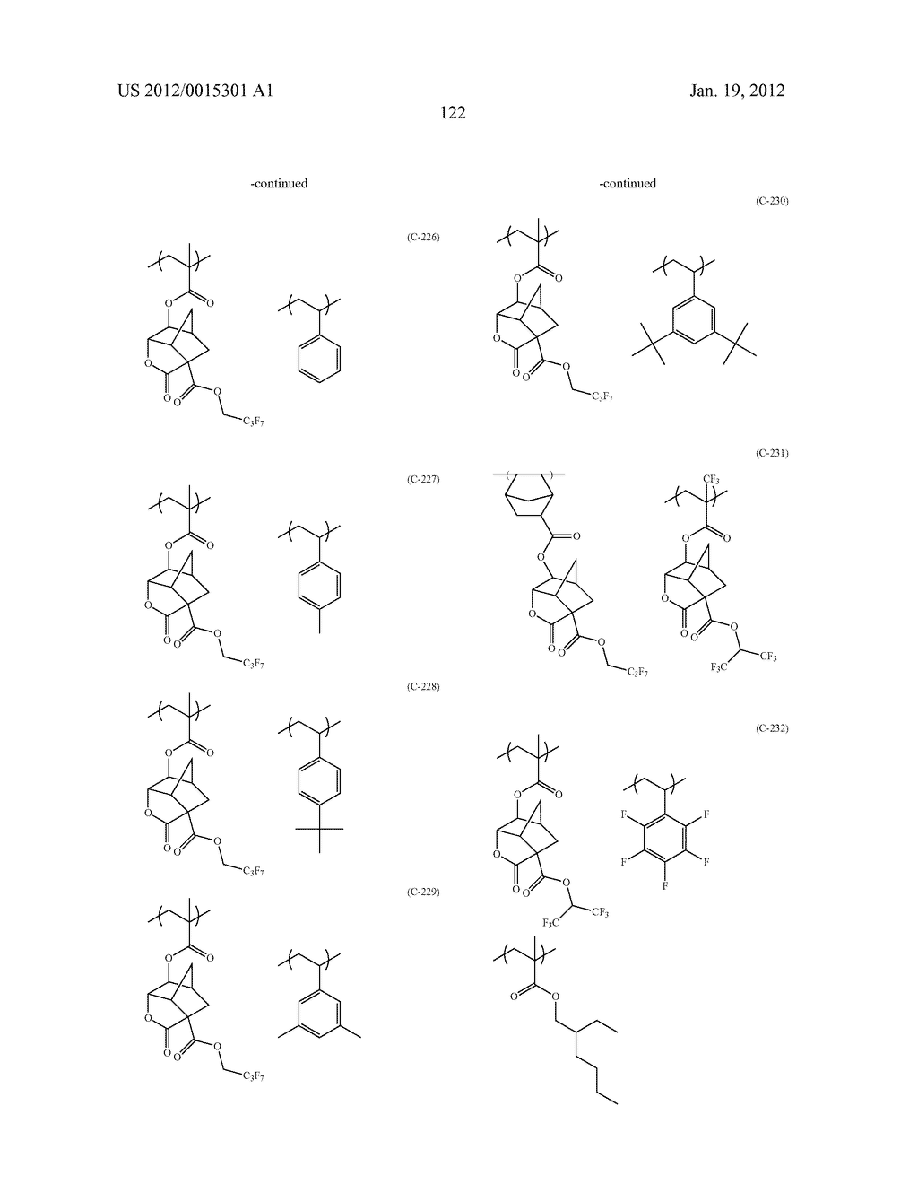 ACTINIC RAY-SENSITIVE OR RADIATION-SENSITIVE RESIN COMPOSITION AND RESIST     FILM AND PATTERN FORMING METHOD USING THE COMPOSITION - diagram, schematic, and image 123