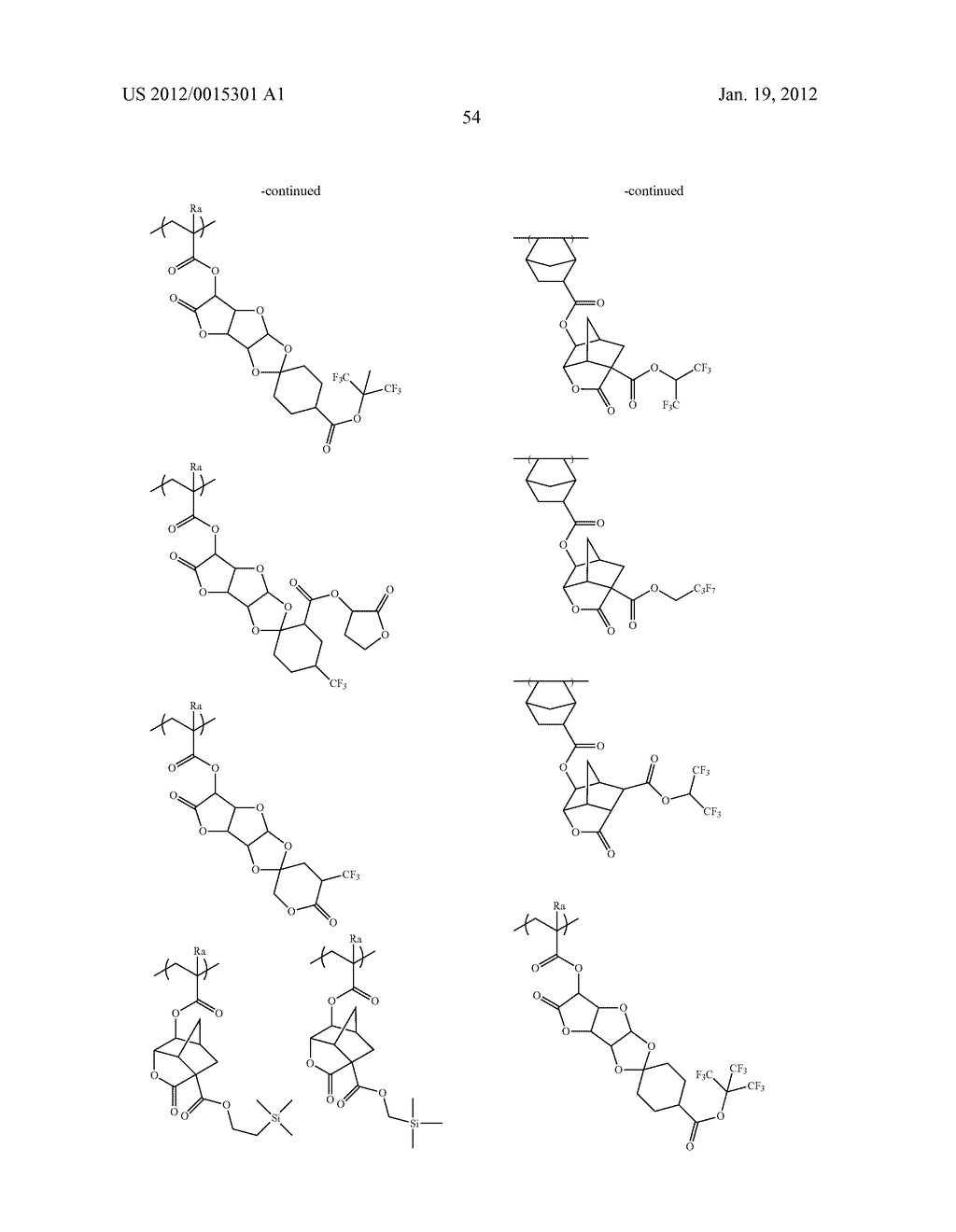 ACTINIC RAY-SENSITIVE OR RADIATION-SENSITIVE RESIN COMPOSITION AND RESIST     FILM AND PATTERN FORMING METHOD USING THE COMPOSITION - diagram, schematic, and image 55
