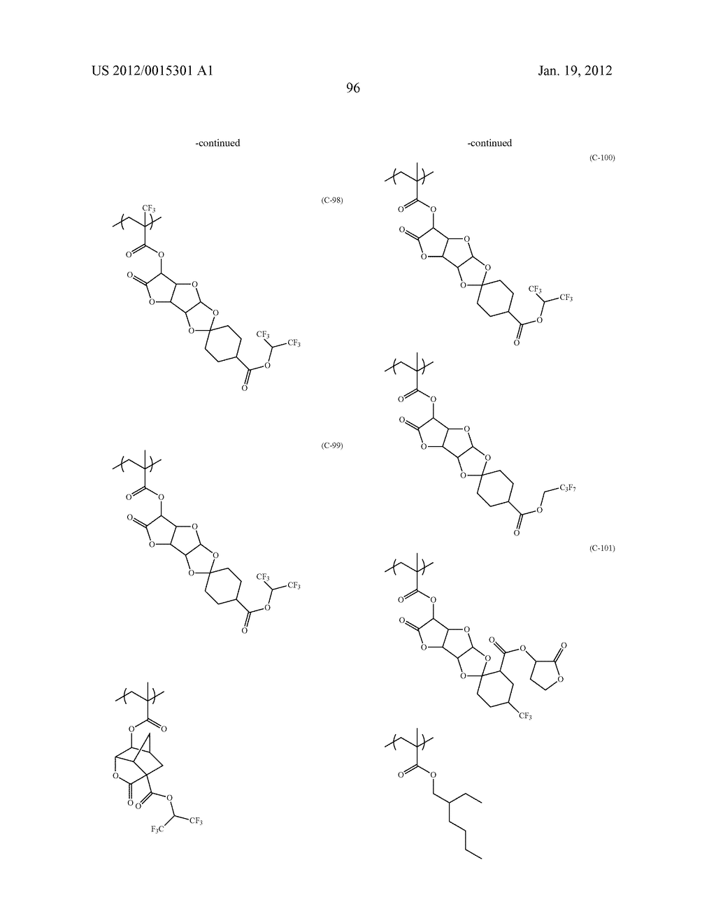 ACTINIC RAY-SENSITIVE OR RADIATION-SENSITIVE RESIN COMPOSITION AND RESIST     FILM AND PATTERN FORMING METHOD USING THE COMPOSITION - diagram, schematic, and image 97