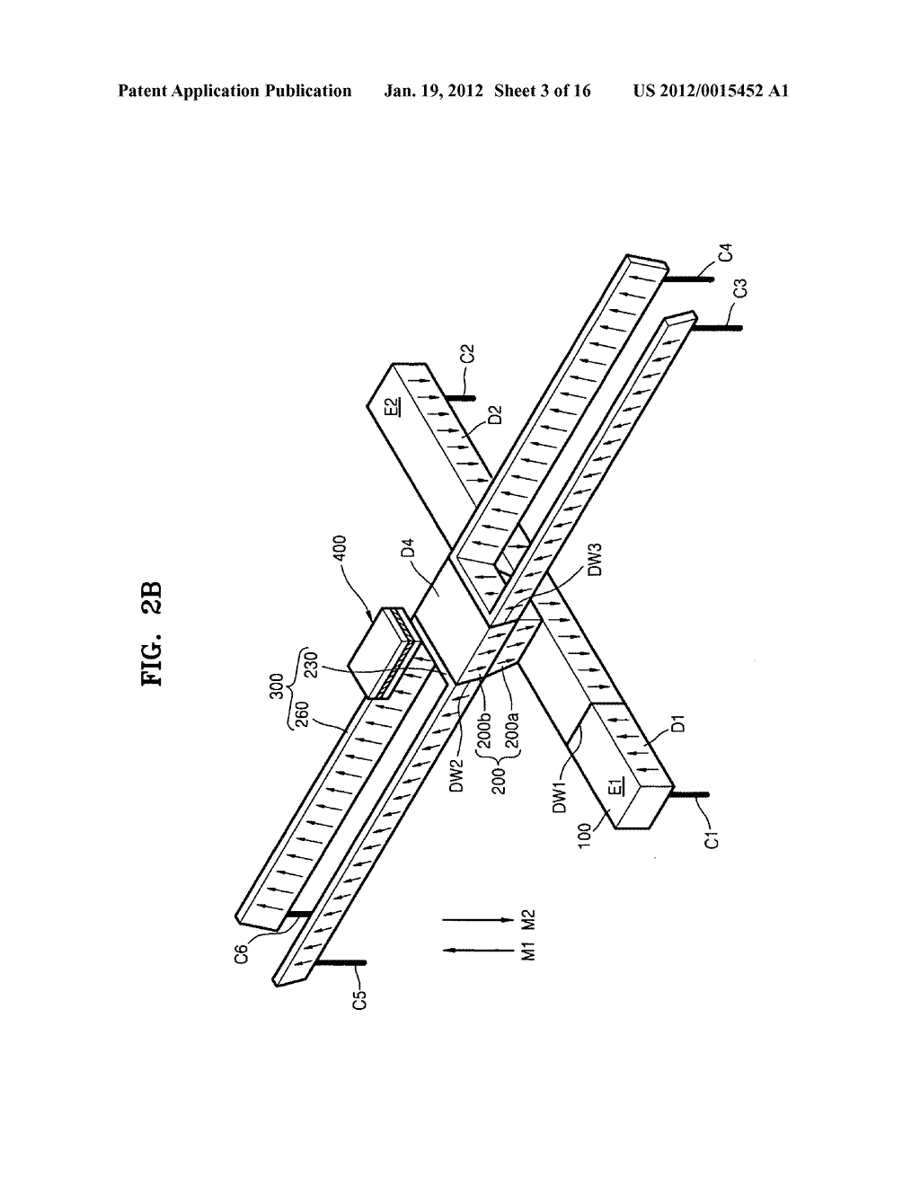 Information storage devices using magnetic domain wall movement and     methods of manufacturing the same - diagram, schematic, and image 04