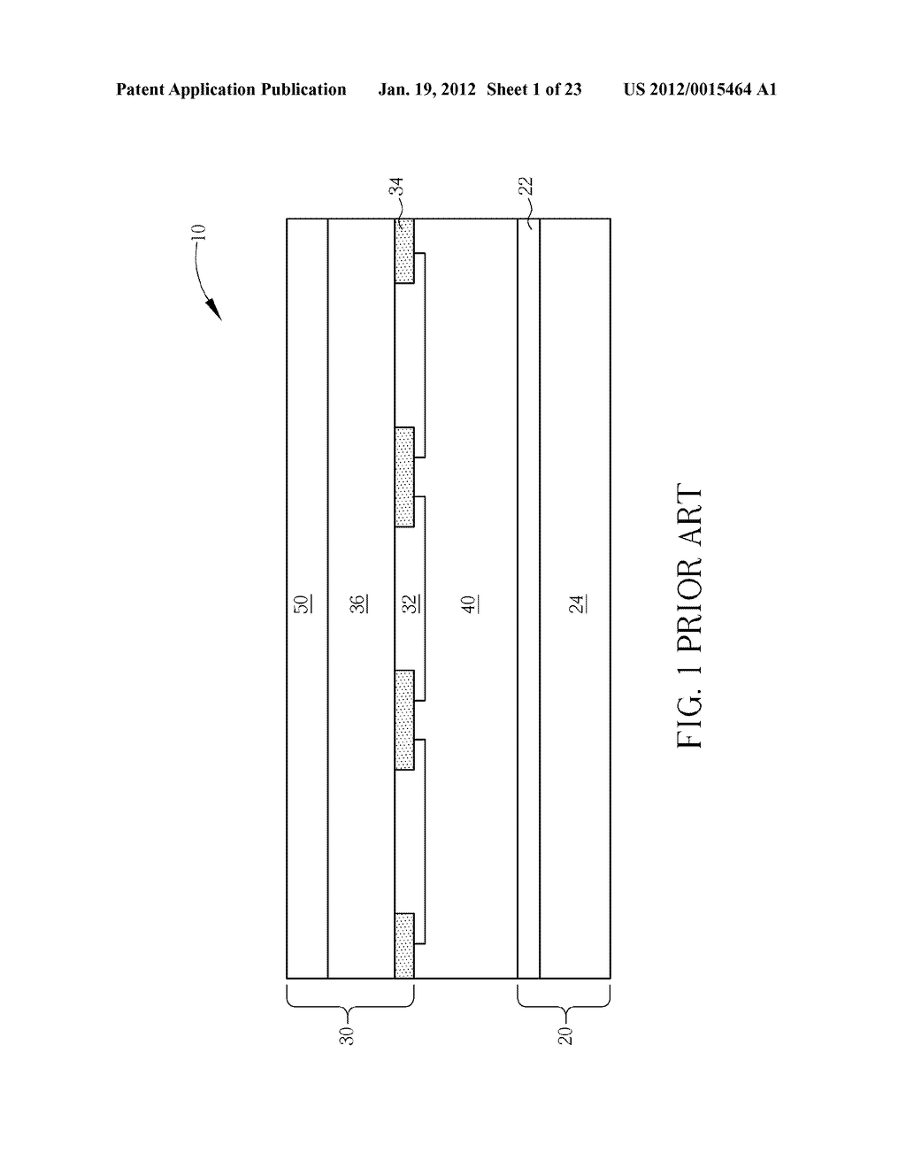 METHOD OF FORMING A COLOR FILTER TOUCH SENSING SUBSTRATE - diagram, schematic, and image 02