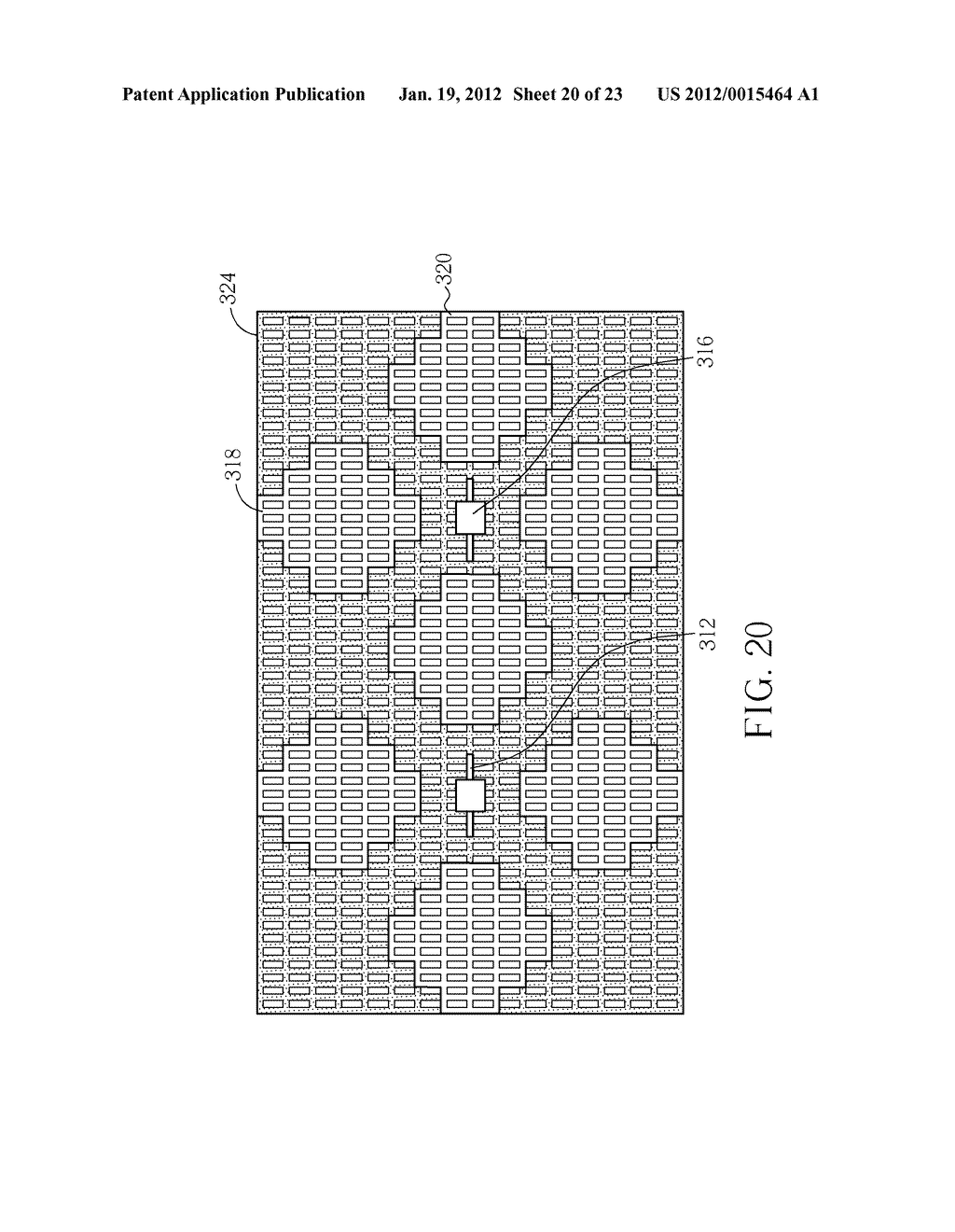 METHOD OF FORMING A COLOR FILTER TOUCH SENSING SUBSTRATE - diagram, schematic, and image 21
