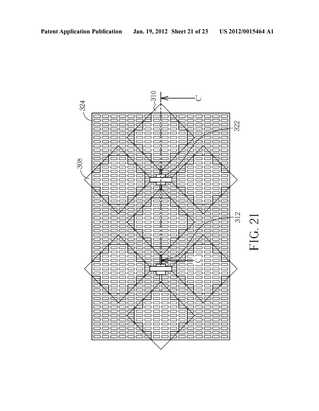 METHOD OF FORMING A COLOR FILTER TOUCH SENSING SUBSTRATE - diagram, schematic, and image 22
