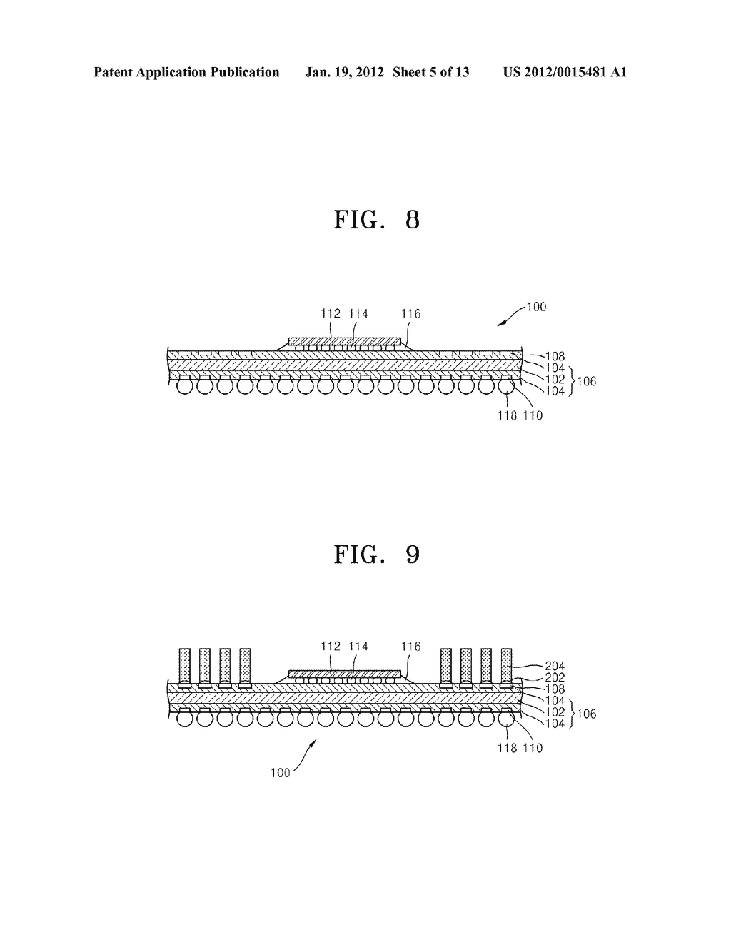 METHOD OF MANUFACTURING STACK TYPE SEMICONDUCTOR PACKAGE - diagram, schematic, and image 06