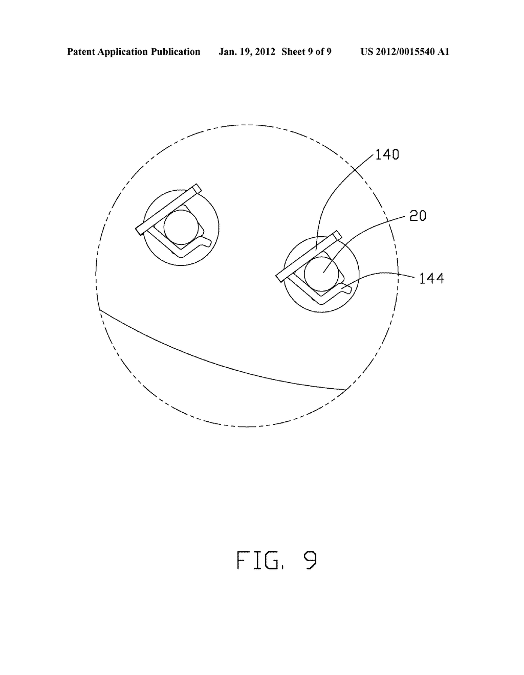 SOCKET CONNECTOR PROVIDED WITH COVER ROTATABLY MOUNTED ON BASE - diagram, schematic, and image 10