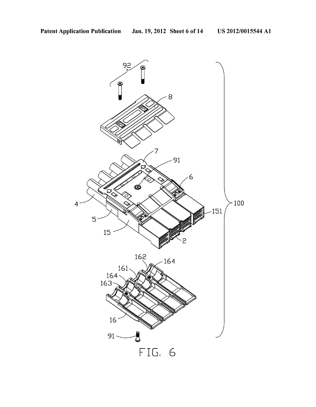 ELECTRICAL CONNECTOR ASSEMBLY HAVING ENGAGING MEANS FOR PROVIDING HOLDING     FORCE - diagram, schematic, and image 07