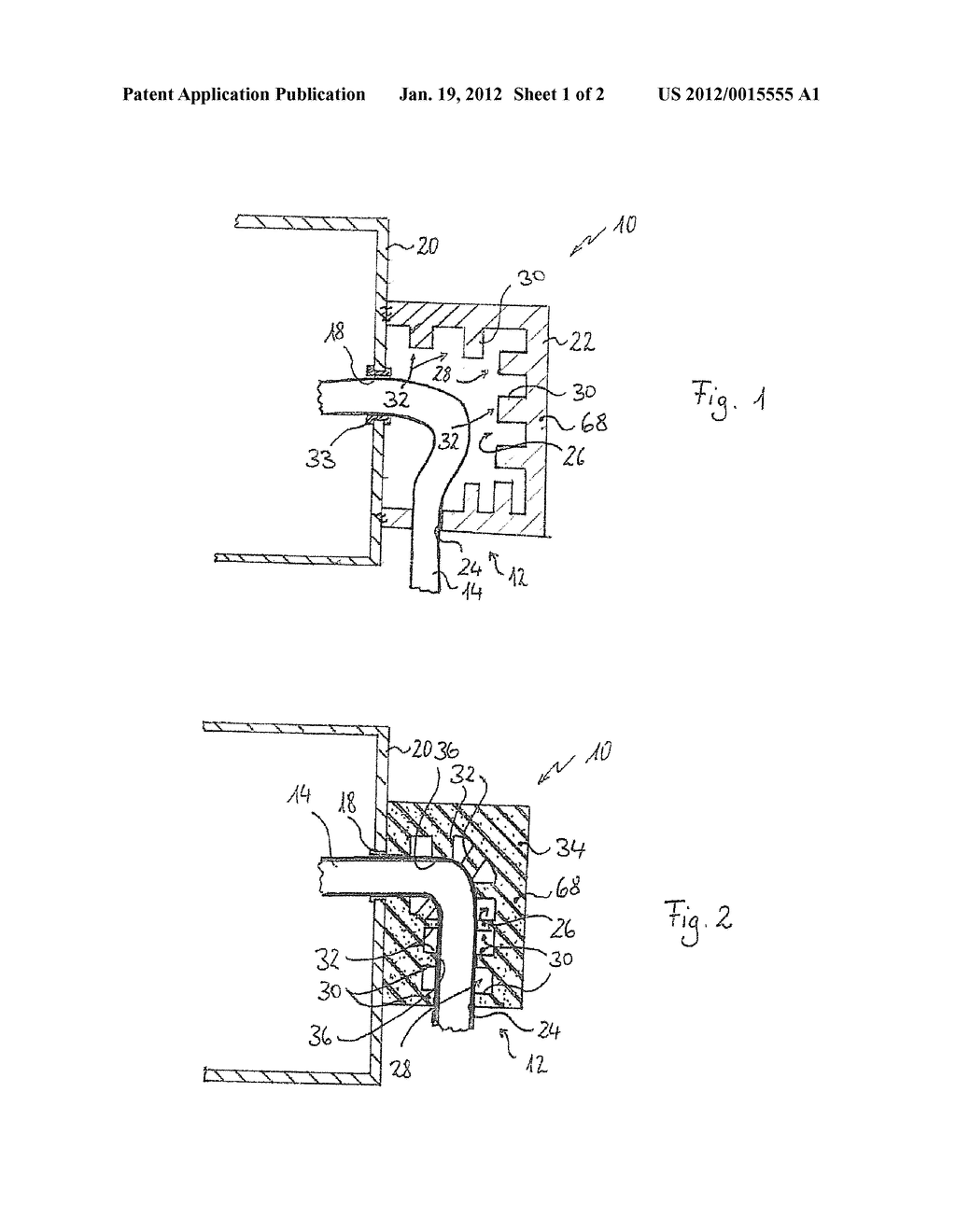 CABLE CONNECTION DEVICE, LINE FEEDTHROUGH PROVIDED THEREWITH, AND USE     THEREOF - diagram, schematic, and image 02