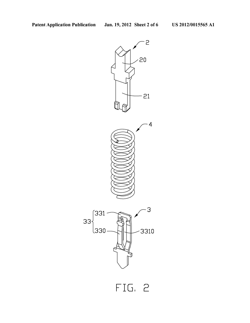 CONTACT FOR ELECTRIC CONNECTOR AND METHOD OF MAKING THE SAME - diagram, schematic, and image 03