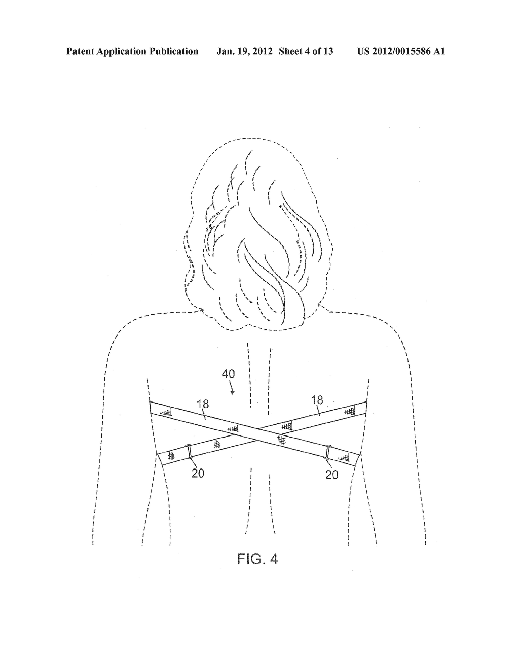 FRONT CLOSURE BRA WITH CRISSCROSSING STRAPS - diagram, schematic, and image 05