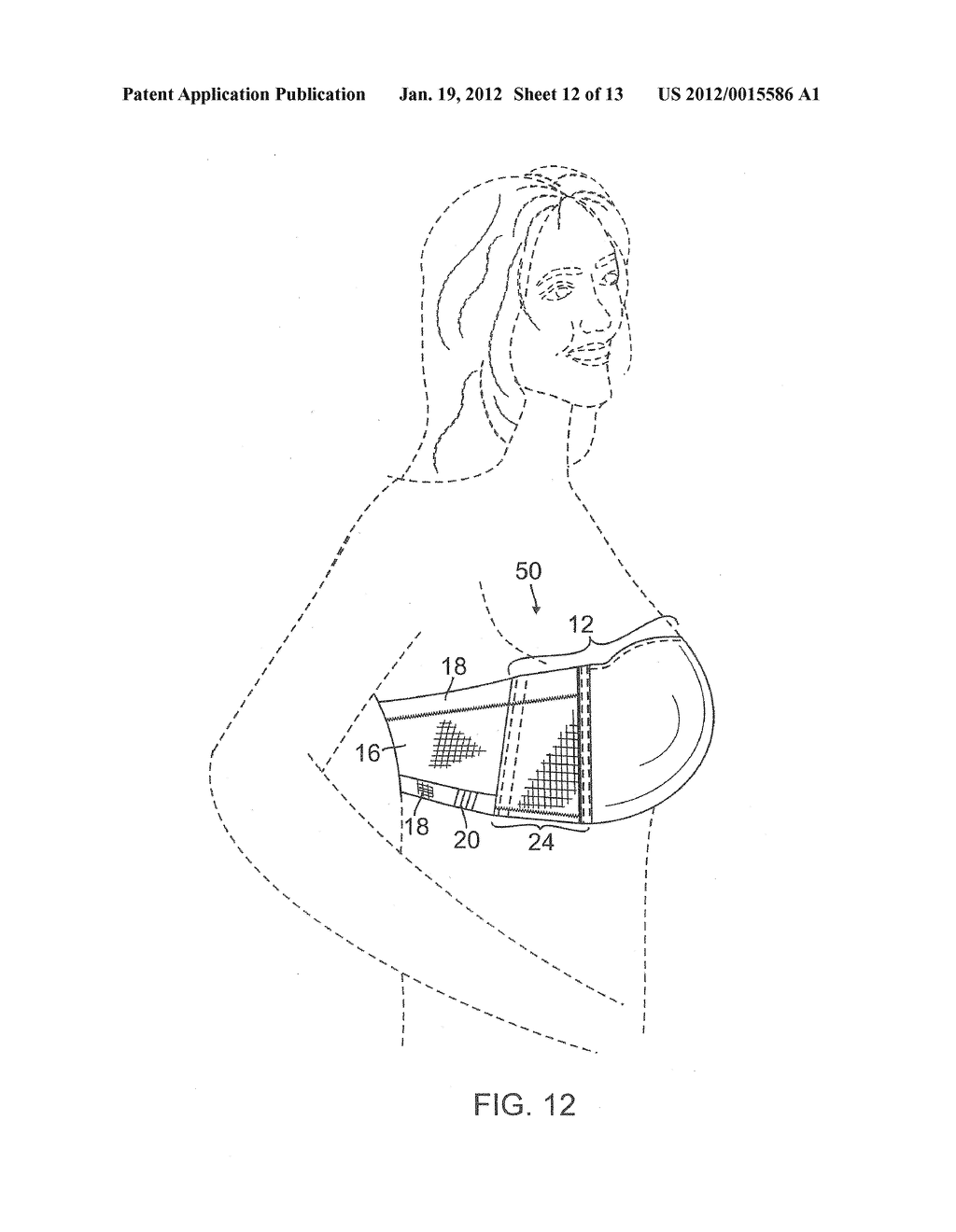 FRONT CLOSURE BRA WITH CRISSCROSSING STRAPS - diagram, schematic, and image 13