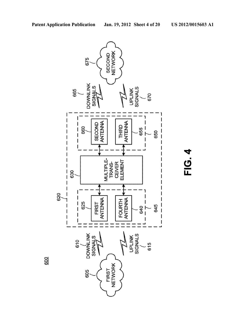 METHOD IN A WIRELESS REPEATER EMPLOYING AN ANTENNA ARRAY INCLUDING     VERTICAL AND HORIZONTAL FEEDS FOR INTERFERENCE REDUCTION - diagram, schematic, and image 05