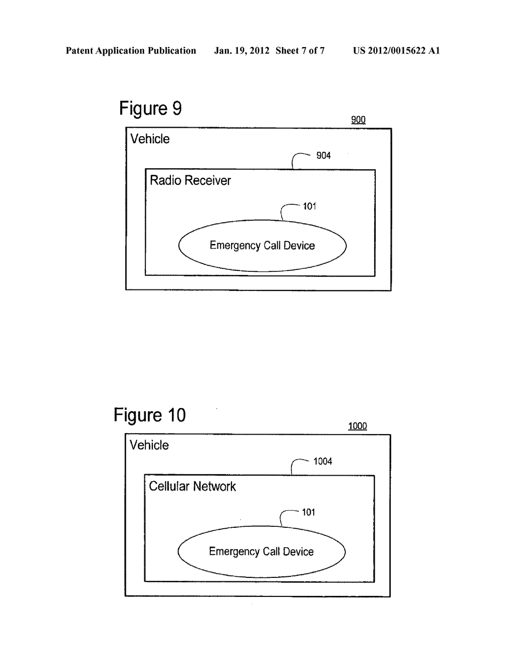 SYSTEM FOR TRANSMITTING AN EMERGENCY CALL - diagram, schematic, and image 08