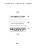 METHOD AND APPARATUS FOR ROUTING MESSAGES OF A POSITIONING PROTOCOL IN A     WIRELESS NETWORK diagram and image