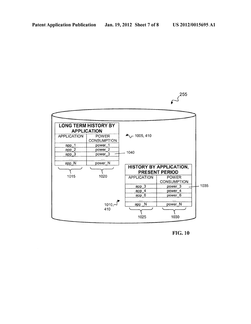 PROVIDING A USER WITH FEEDBACK REGARDING POWER CONSUMPTION IN     BATTERY-OPERATED ELECTRONIC DEVICES - diagram, schematic, and image 08