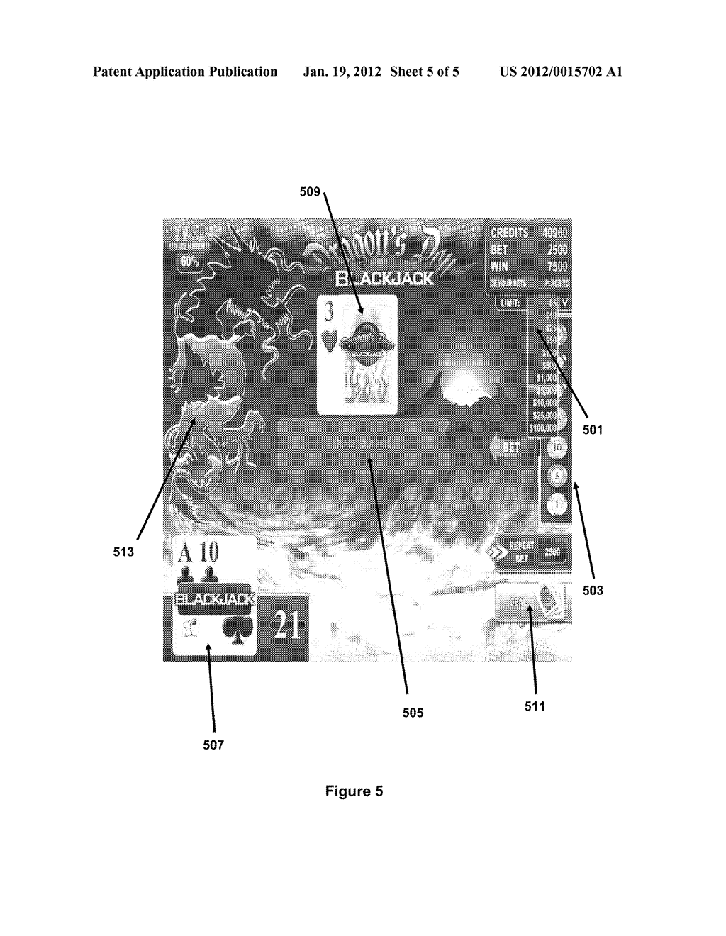 AMUSEMENT DEVICES AND GAMES INVOLVING SUCCESSIVE CHOICES - diagram, schematic, and image 06