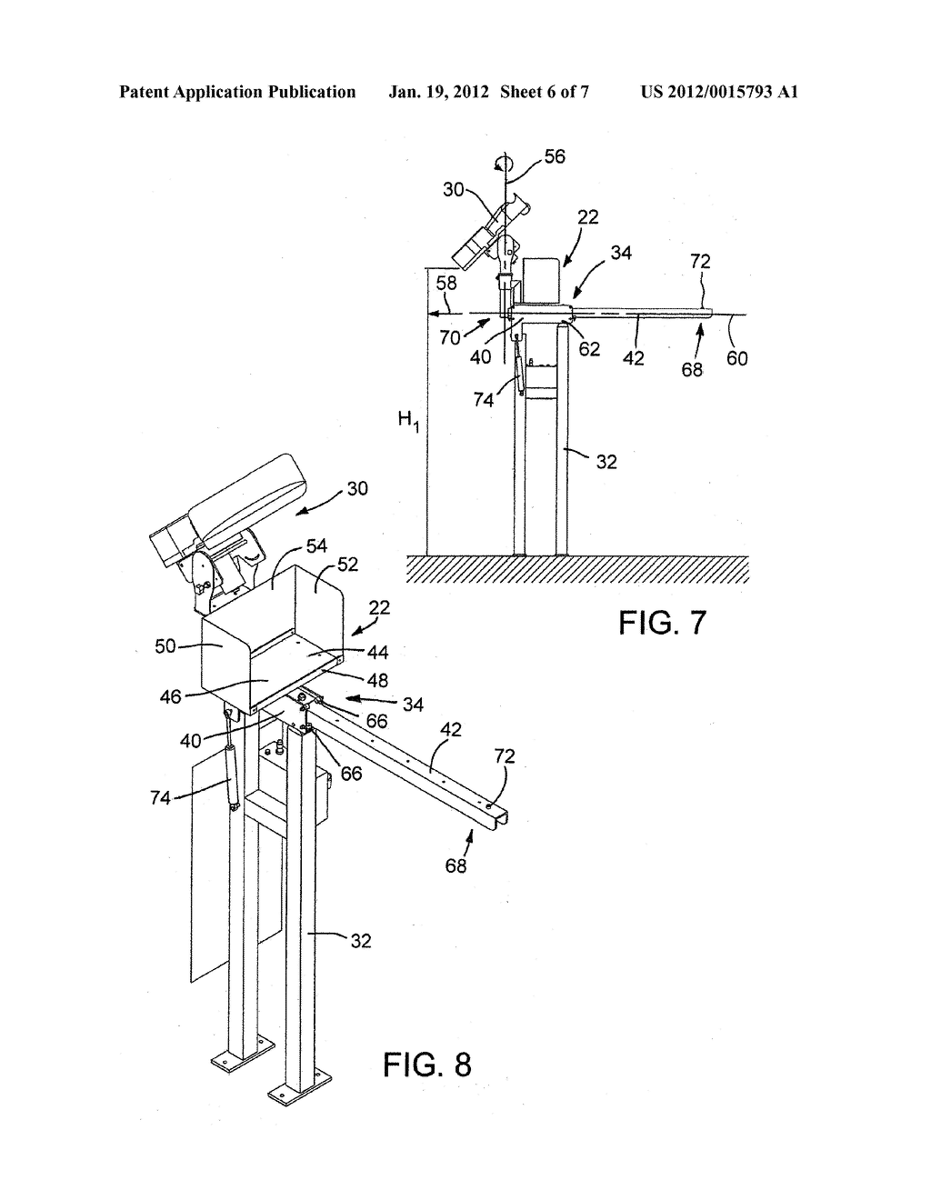 DROP AND SLIDE MECHANISM FOR USE WITH DUNNAGE CONVERSION MACHINE AND     METHOD - diagram, schematic, and image 07