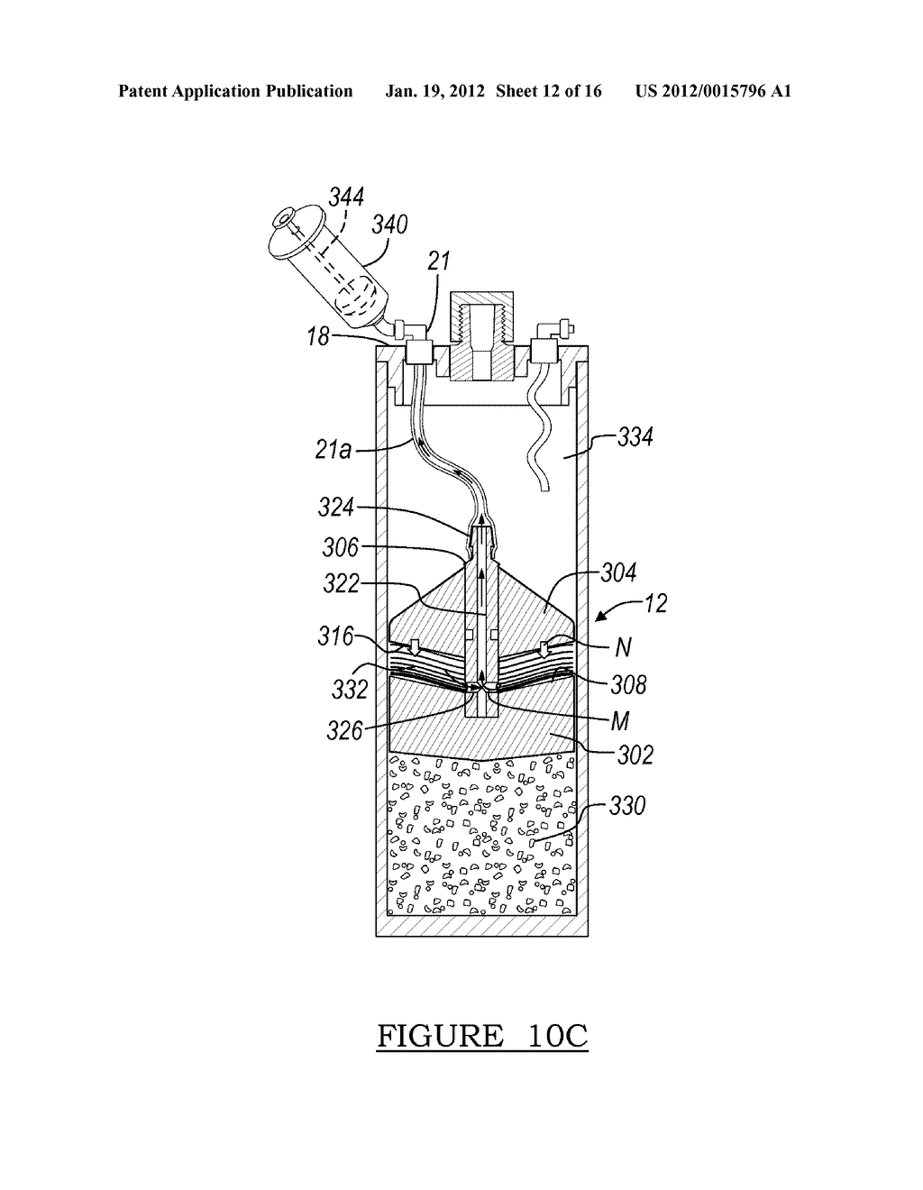 Apparatus and Method for Separating and Concentrating Fluids Containing     Multiple Components - diagram, schematic, and image 13