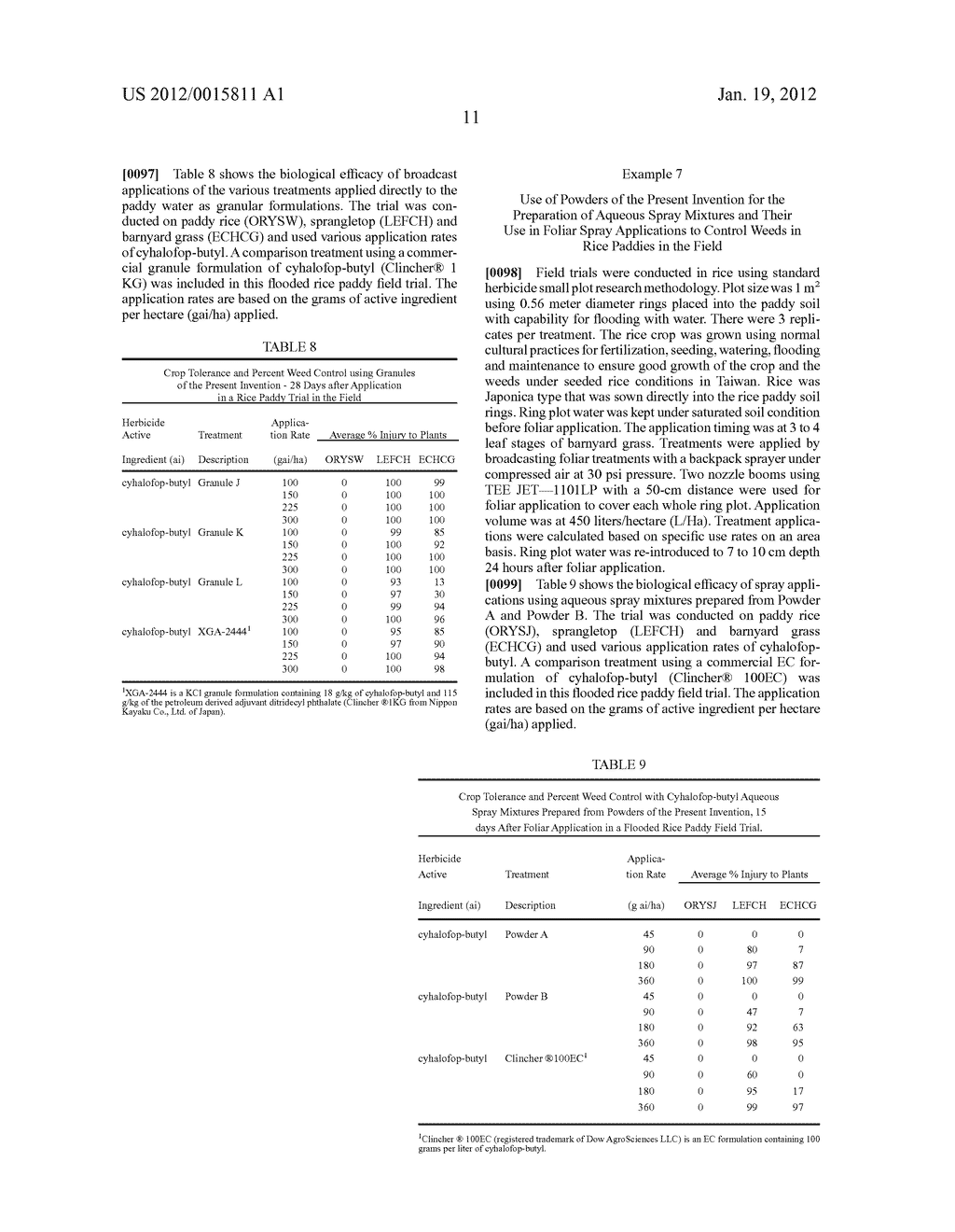 SOLID HERBICIDE COMPOSITIONS WITH BUILT-IN ADJUVANT - diagram, schematic, and image 12