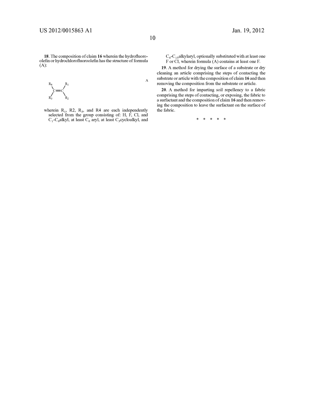 CLEANING COMPOSITIONS AND METHODS - diagram, schematic, and image 11