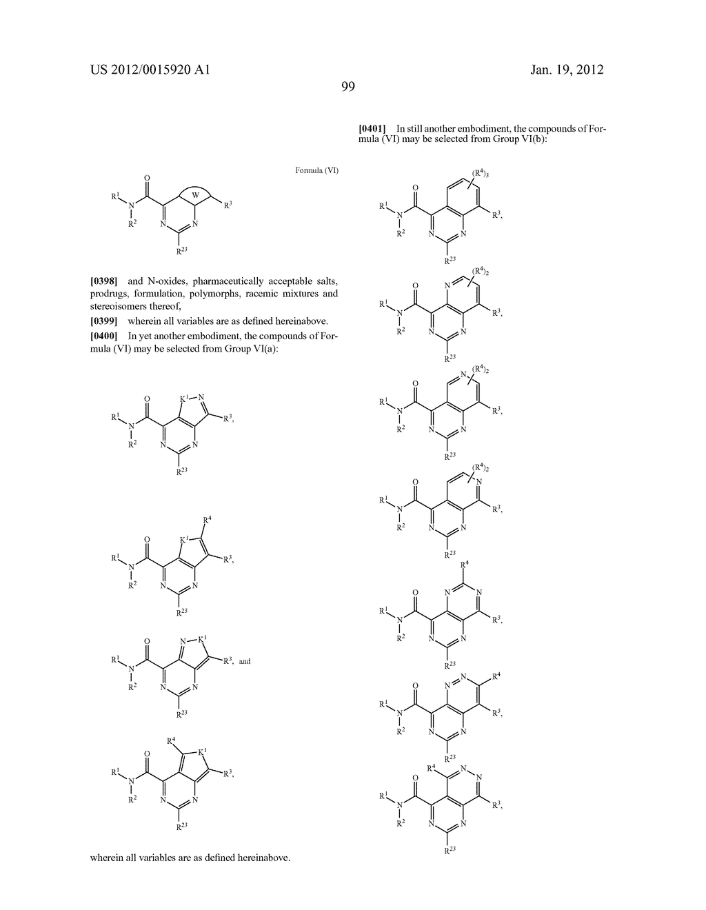 HETEROBICYCLIC METALLOPROTEASE INHIBITORS - diagram, schematic, and image 100