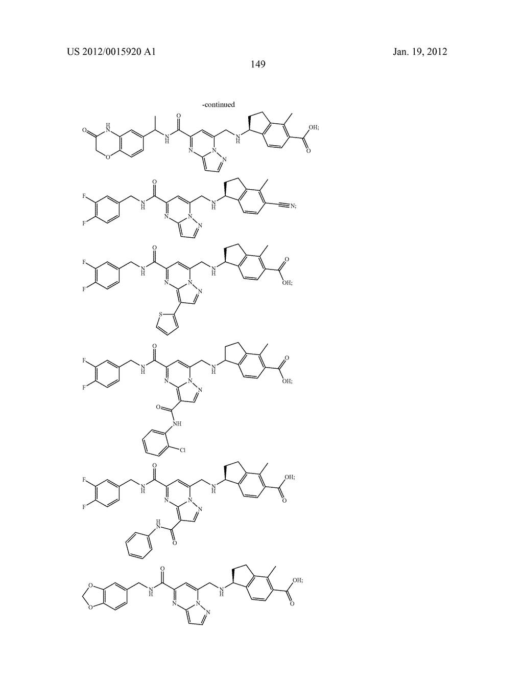 HETEROBICYCLIC METALLOPROTEASE INHIBITORS - diagram, schematic, and image 150