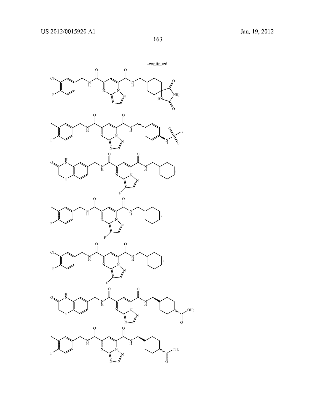 HETEROBICYCLIC METALLOPROTEASE INHIBITORS - diagram, schematic, and image 164