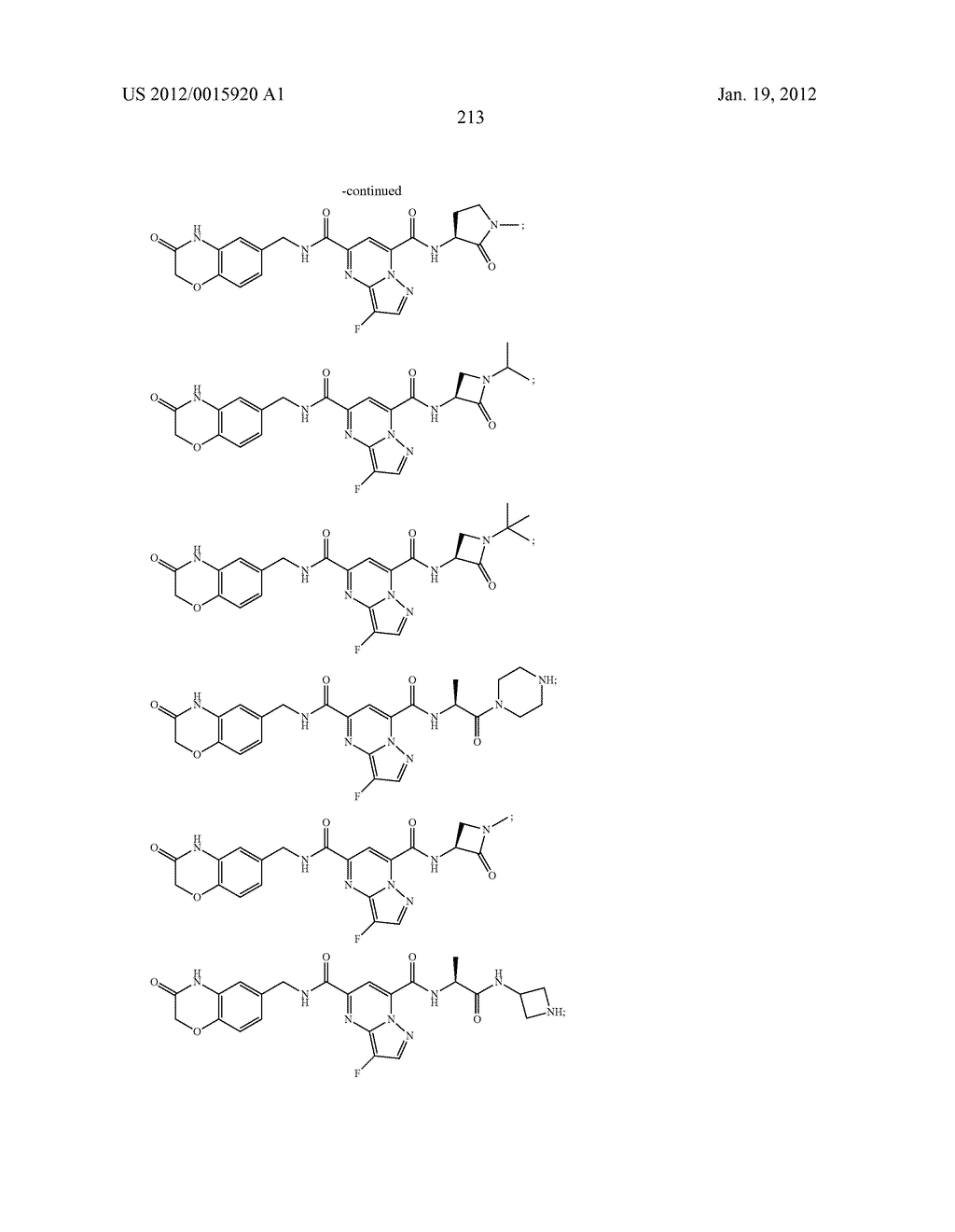 HETEROBICYCLIC METALLOPROTEASE INHIBITORS - diagram, schematic, and image 214