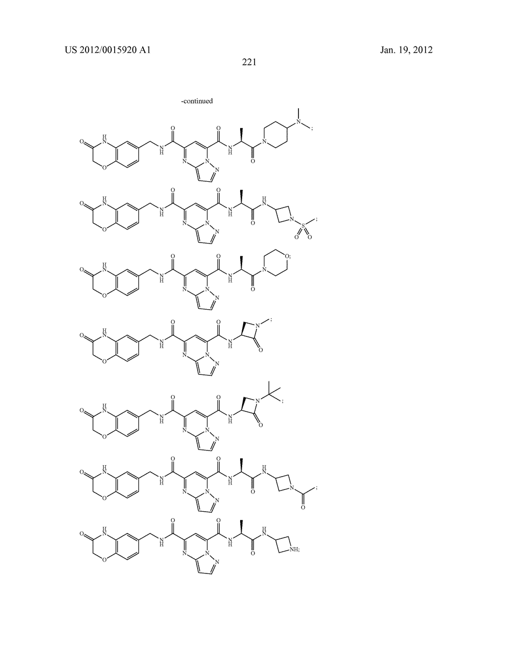 HETEROBICYCLIC METALLOPROTEASE INHIBITORS - diagram, schematic, and image 222