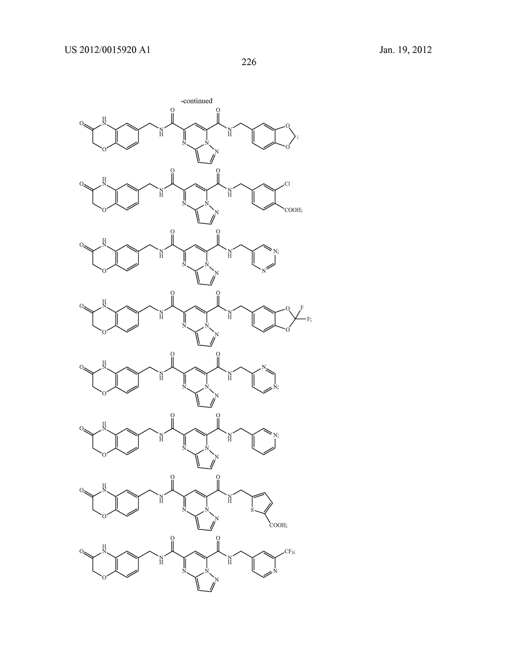 HETEROBICYCLIC METALLOPROTEASE INHIBITORS - diagram, schematic, and image 227