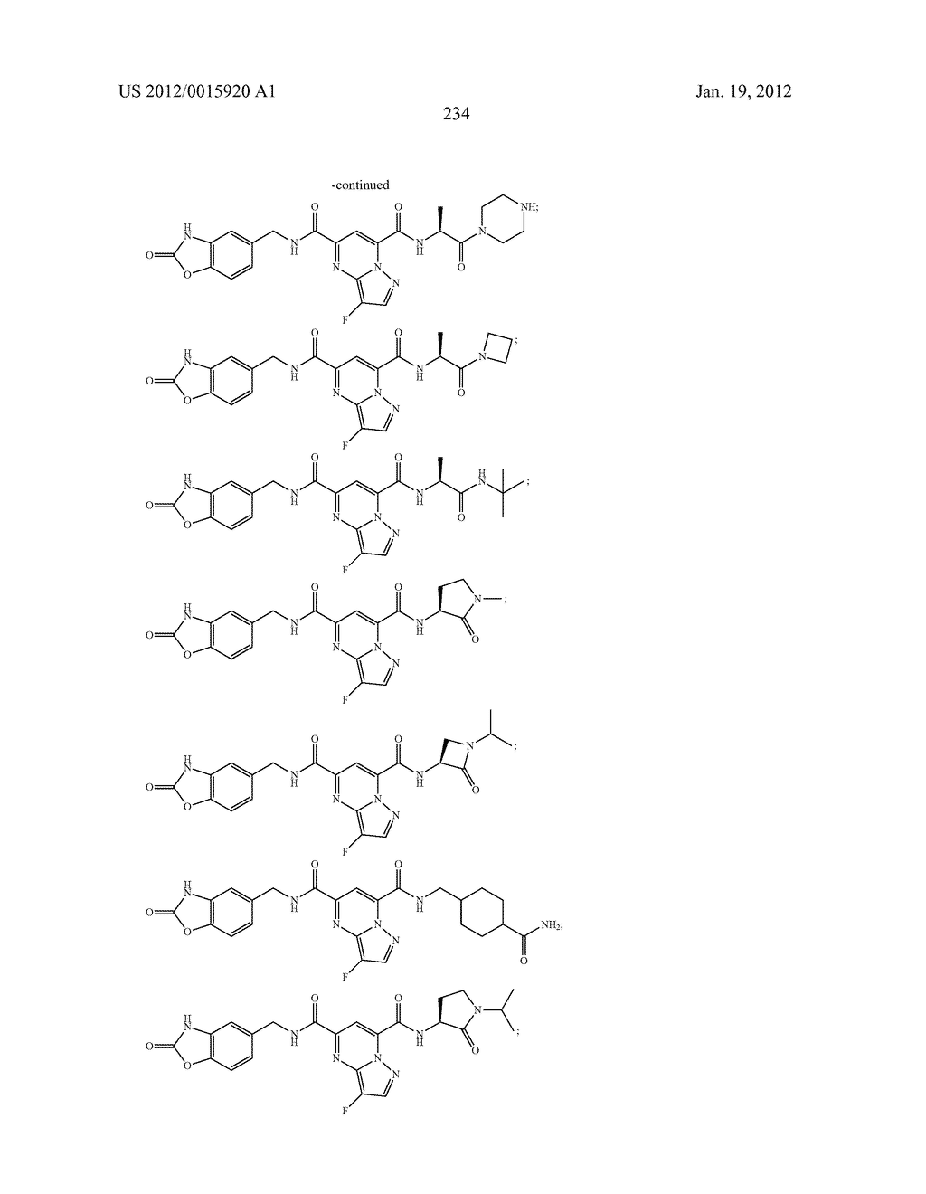 HETEROBICYCLIC METALLOPROTEASE INHIBITORS - diagram, schematic, and image 235