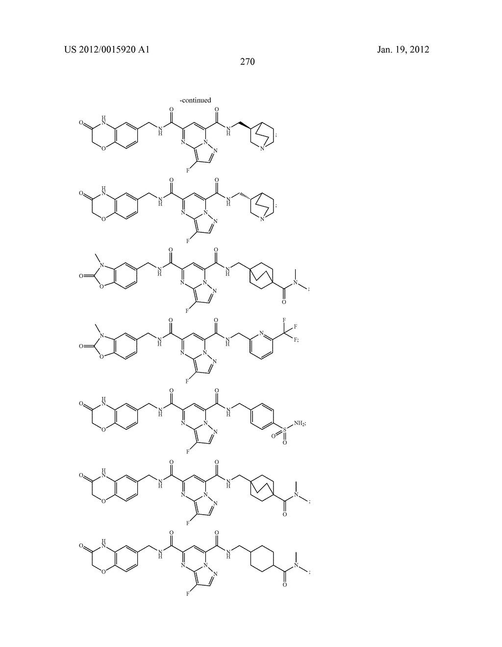 HETEROBICYCLIC METALLOPROTEASE INHIBITORS - diagram, schematic, and image 271