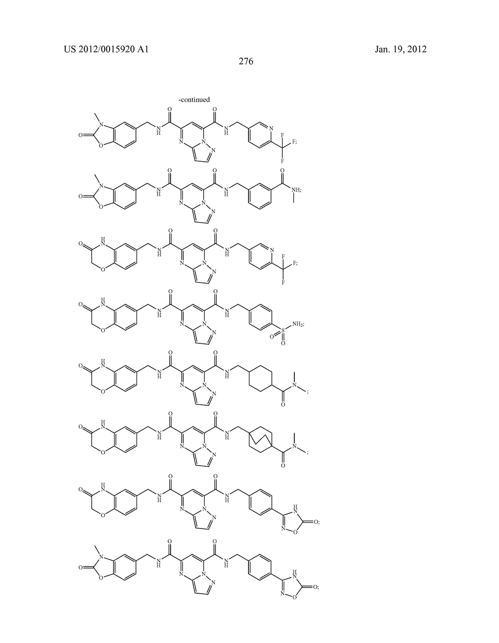 HETEROBICYCLIC METALLOPROTEASE INHIBITORS - diagram, schematic, and image 277