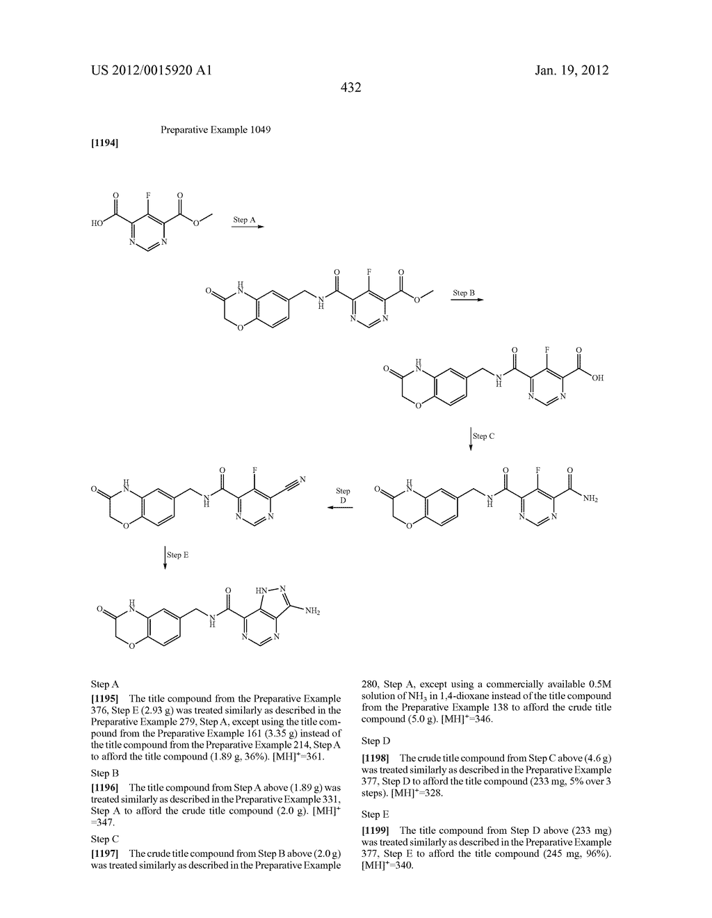 HETEROBICYCLIC METALLOPROTEASE INHIBITORS - diagram, schematic, and image 432