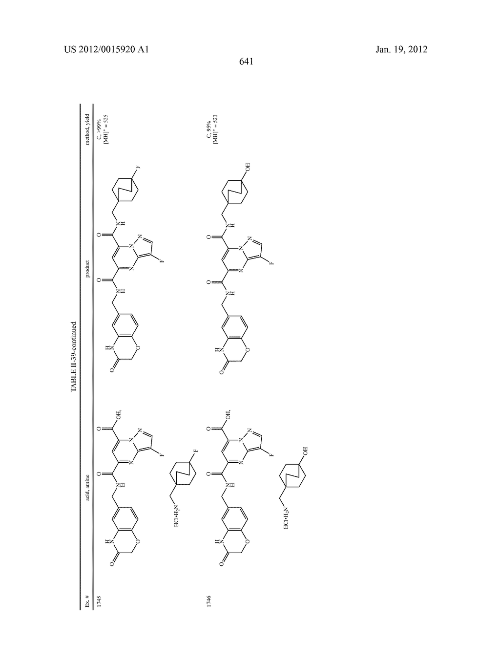 HETEROBICYCLIC METALLOPROTEASE INHIBITORS - diagram, schematic, and image 640