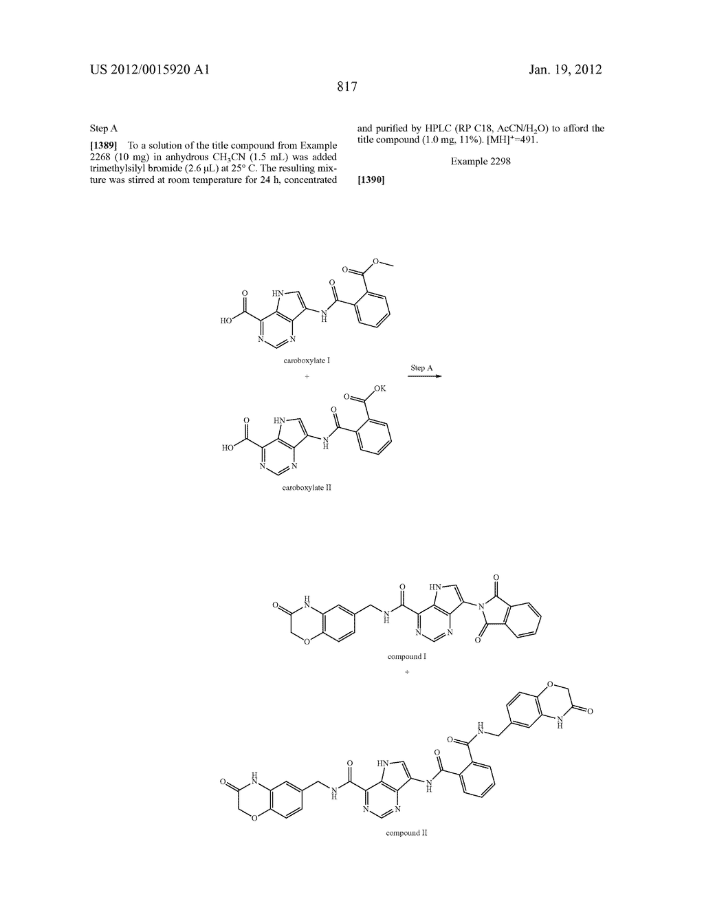 HETEROBICYCLIC METALLOPROTEASE INHIBITORS - diagram, schematic, and image 816