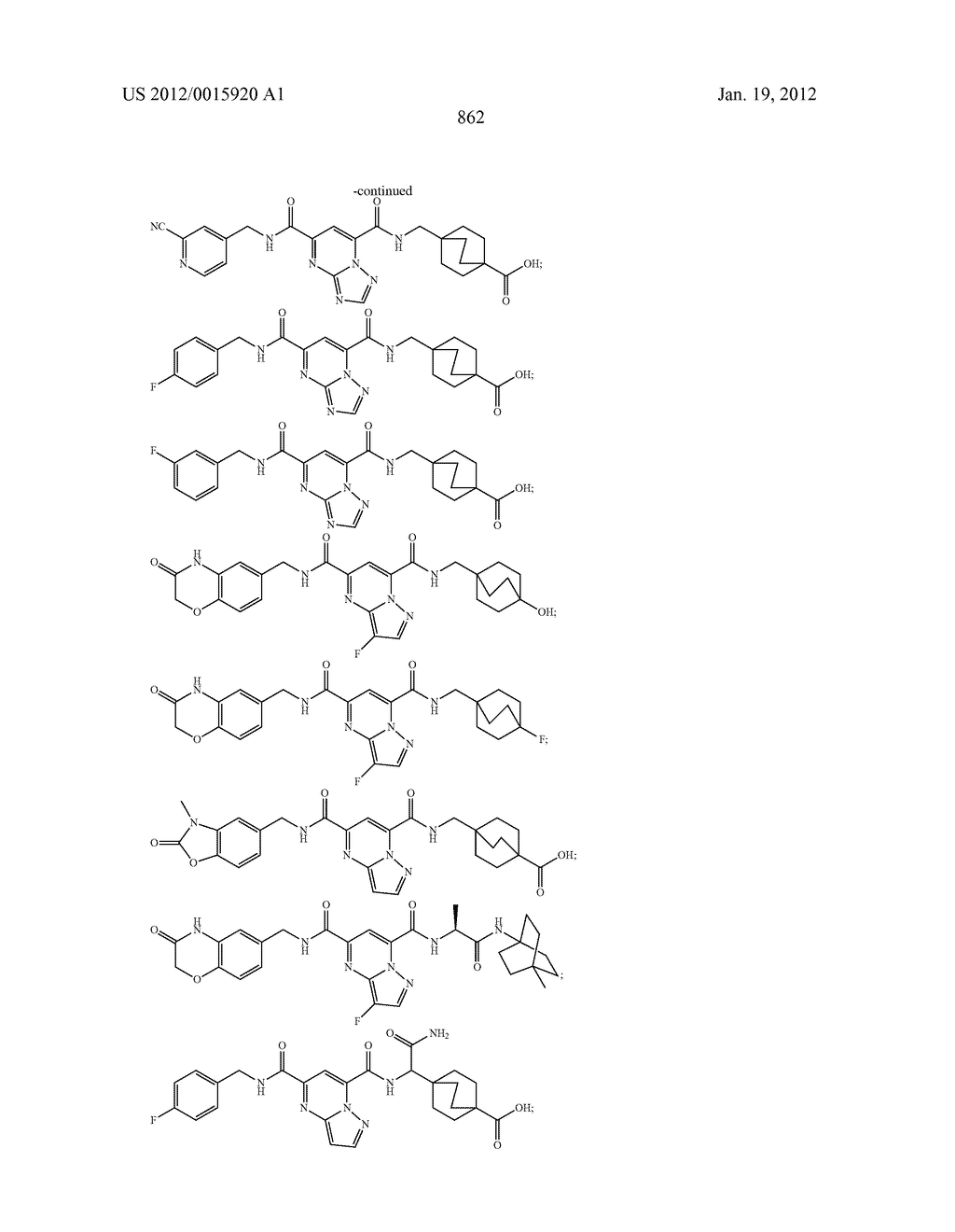 HETEROBICYCLIC METALLOPROTEASE INHIBITORS - diagram, schematic, and image 861