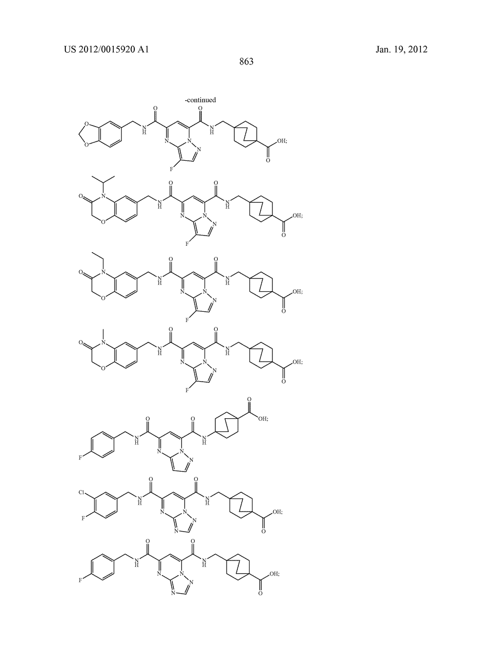 HETEROBICYCLIC METALLOPROTEASE INHIBITORS - diagram, schematic, and image 862