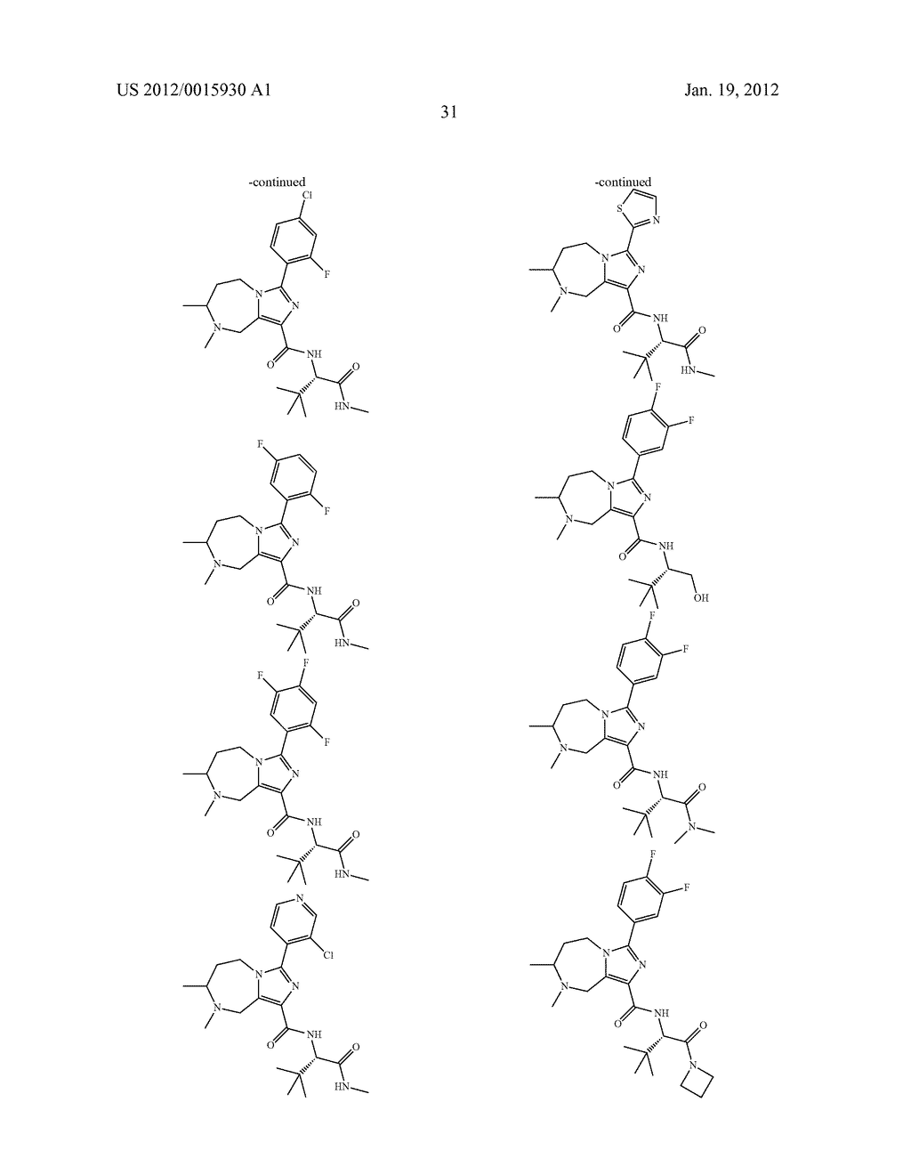 SUBSTITUTED IMIDAZOHETEROCYCLE DERIVATIVES - diagram, schematic, and image 32