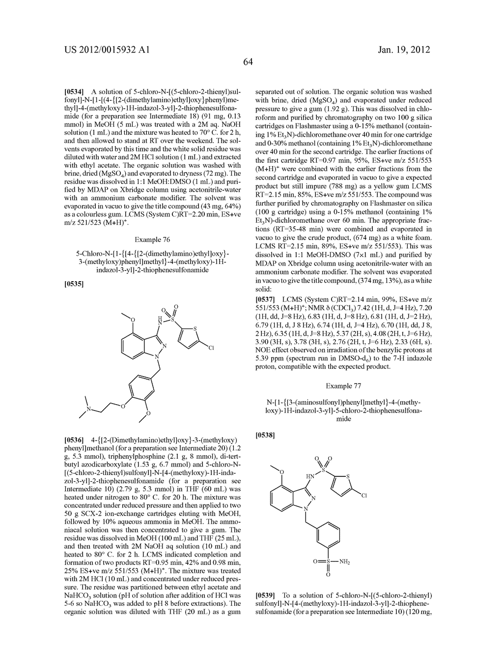 Pyrazole Derivatives Used as CCR4 Receptor Antagonists - diagram, schematic, and image 65