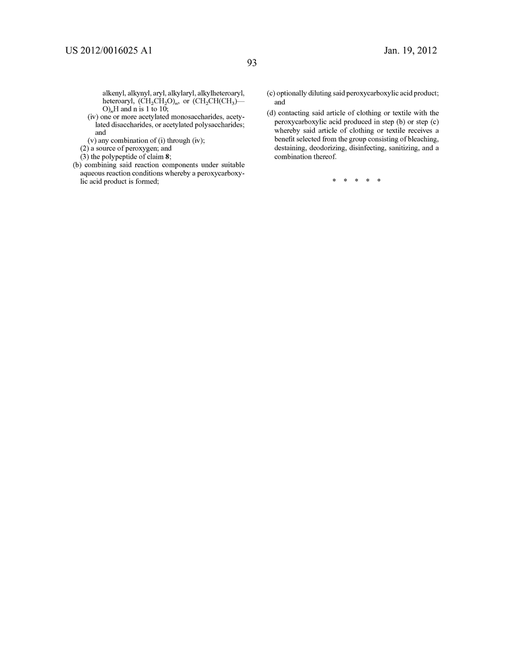 PERHYDROLASES FOR ENZYMATIC PERACID GENERATION - diagram, schematic, and image 97