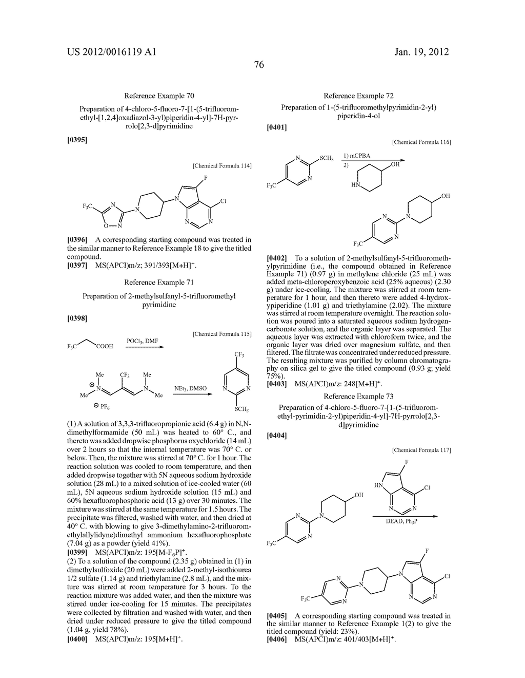 NOVEL PYRROLO(2,3-d)PYRIMIDINE COMPOUND - diagram, schematic, and image 77