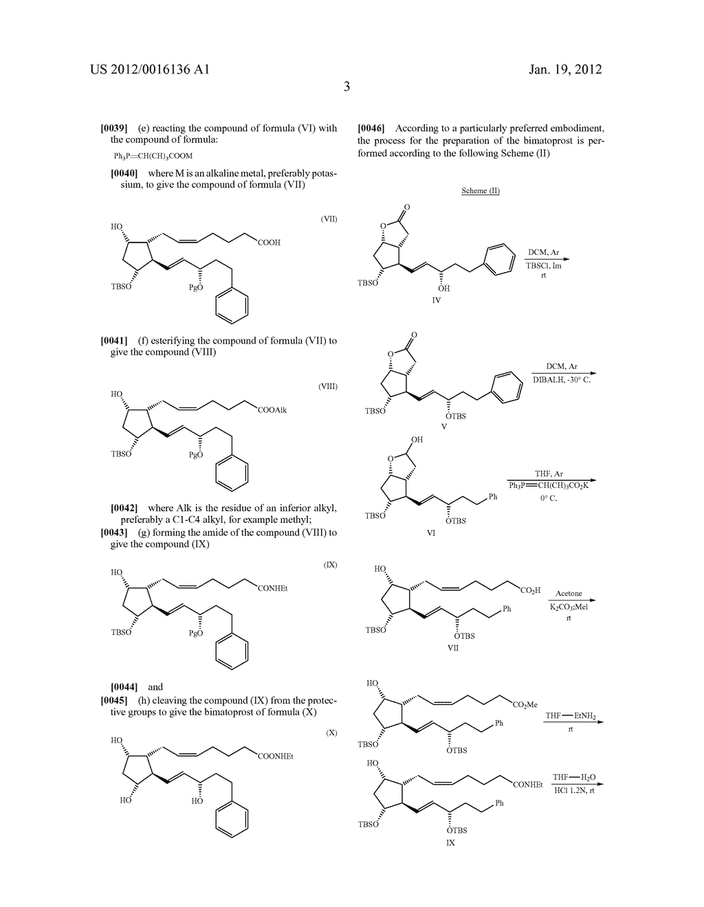 PROCESS FOR THE PREPARATION OF PROSTAGLANDIN DERIVATIVES - diagram, schematic, and image 04