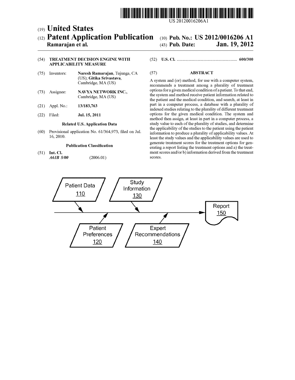 TREATMENT DECISION ENGINE WITH APPLICABILITY MEASURE - diagram, schematic, and image 01